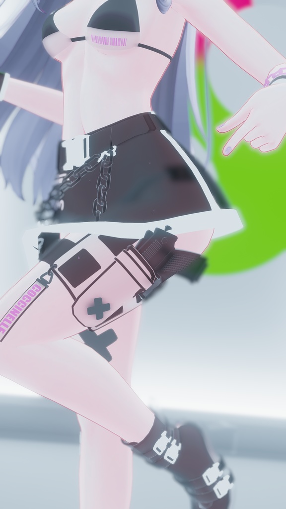 【VRC向け】SKELETONMIZUGI【萌対応】