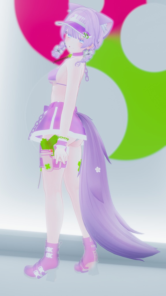 【VRC向け】SKELETONMIZUGI【萌対応】