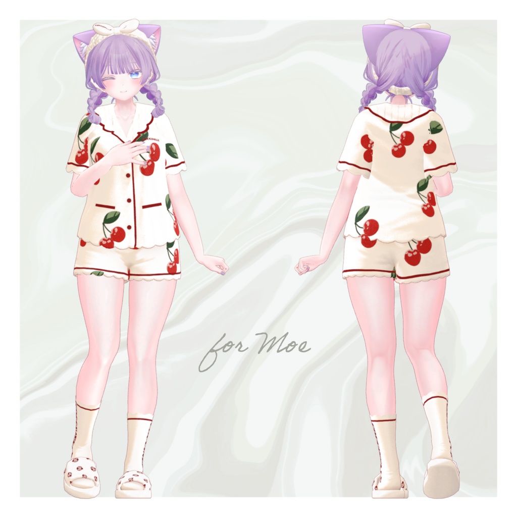 【🎉8/19マリシア追加対応】Juicy Pajamas【8アバター対応】