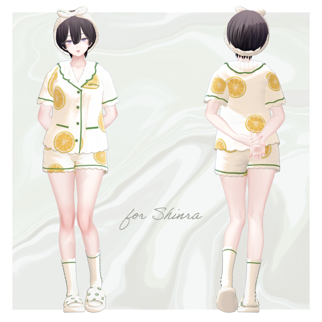 【🎉8/19マリシア追加対応】Juicy Pajamas【8アバター対応】