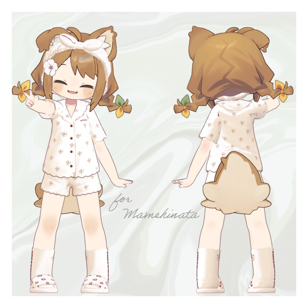 【🎉8/19マリシア追加対応】Juicy Pajamas【8アバター対応】