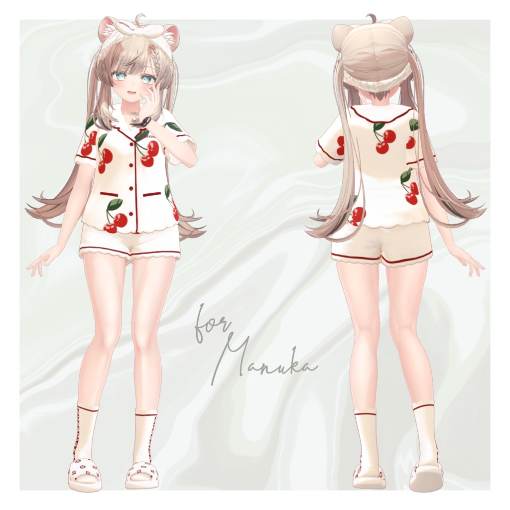 【🎉8/19マリシア追加対応】Juicy Pajamas【8アバター対応】