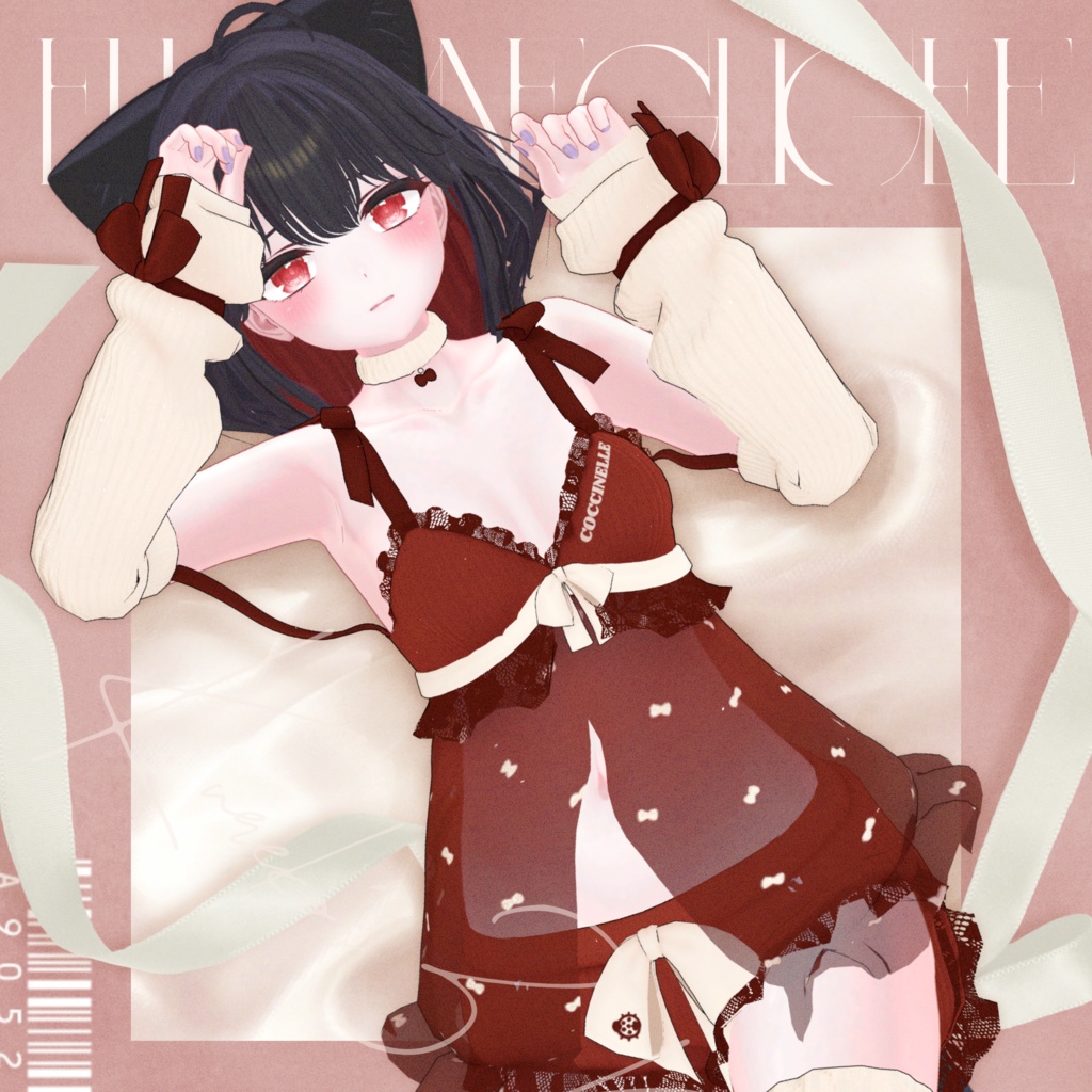 【VRC向け】Fluffy Negligee【4アバター対応】