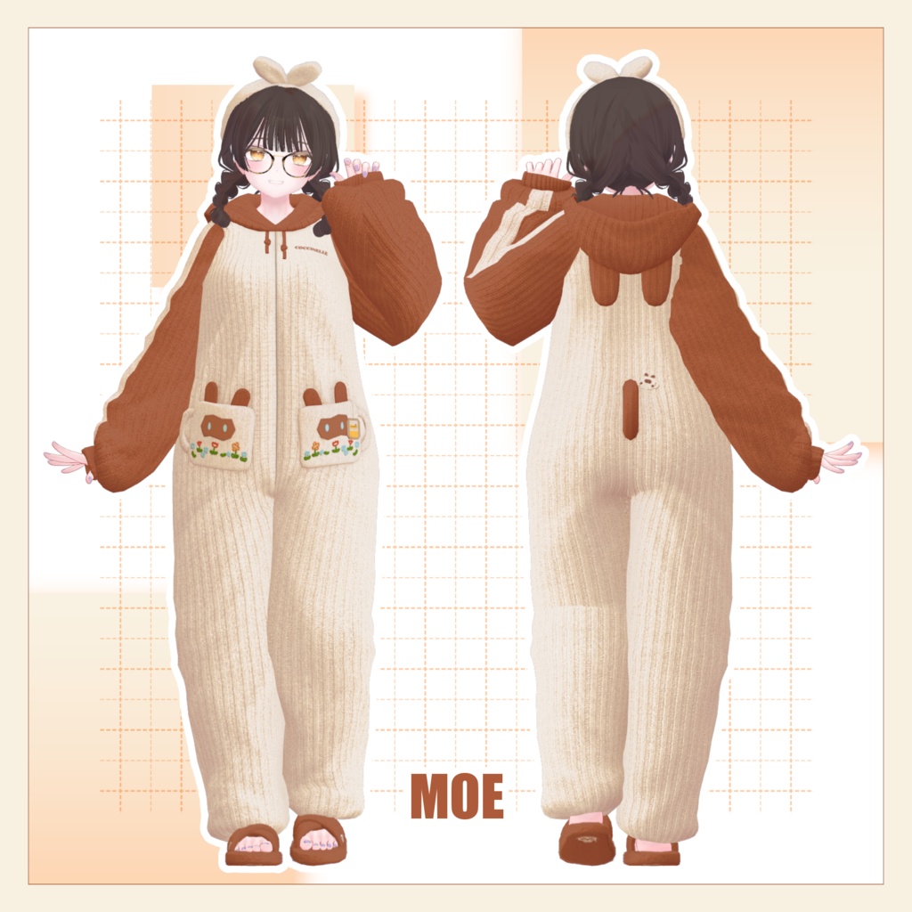 【VRC向け】OCha×Gurumi【7アバター対応】