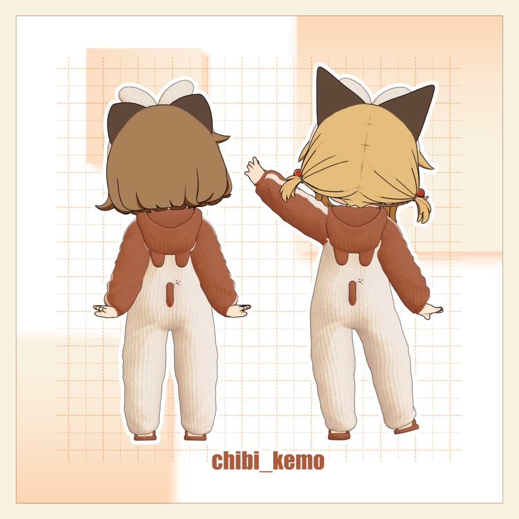 【VRC向け】OCha×Gurumi【7アバター対応】