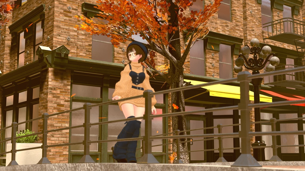 【VRC向け】Denim×Knit【7アバター対応】