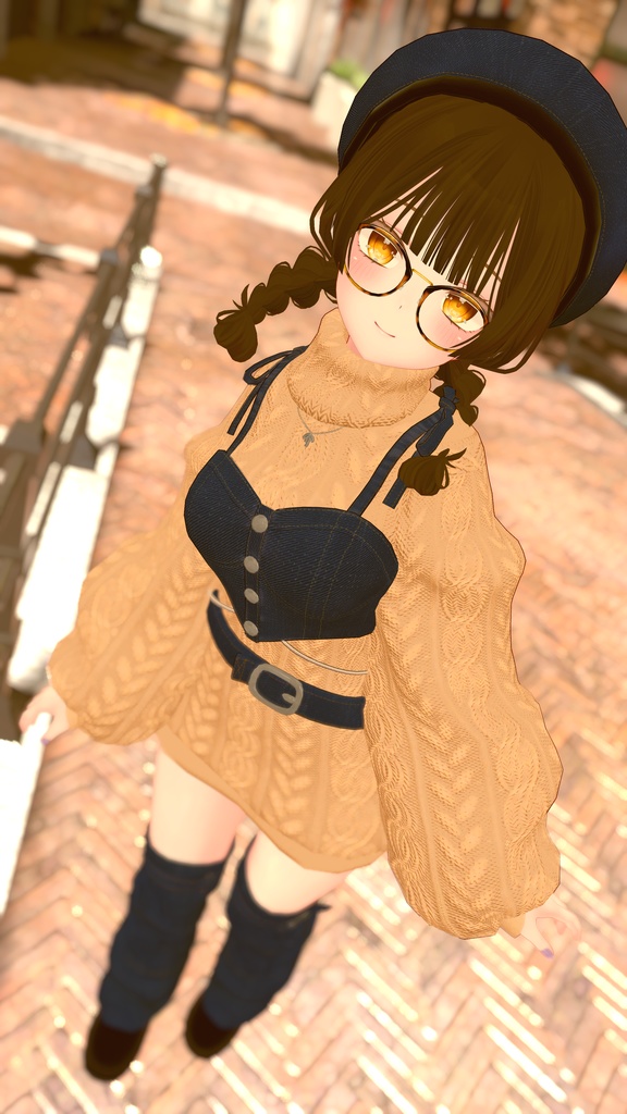 【VRC向け】Denim×Knit【7アバター対応】