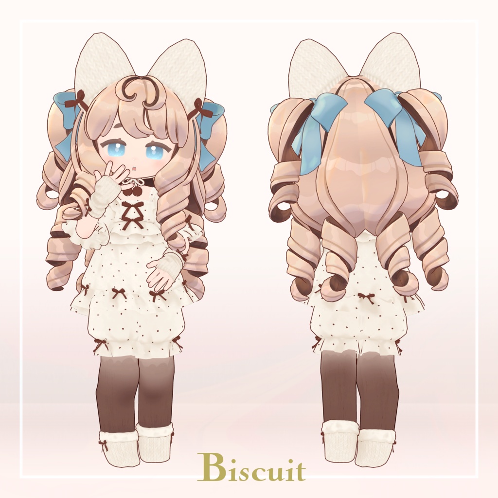 【VRC向け】Nemu Negligee【3アバター対応】