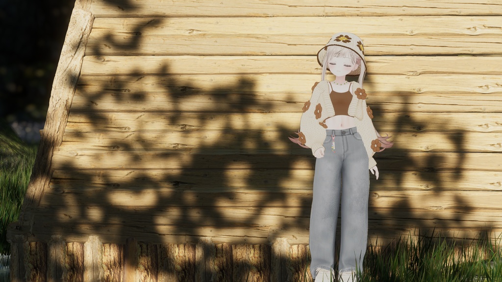 【VRC向け】Flower Knit【複数アバター対応】※1/6マリシア追加対応※