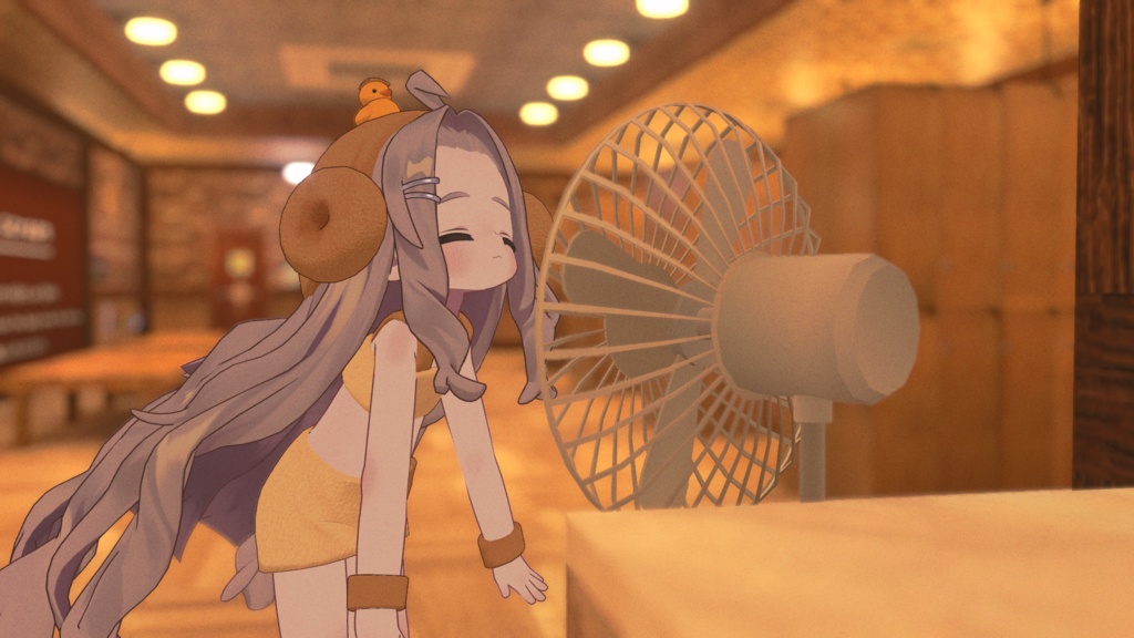 【VRC向け】ホッコリタオル 【まめふれんず対応】