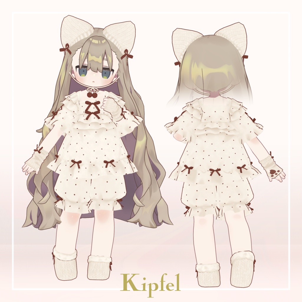 【VRC向け】Nemu Negligee【まめふれんず対応】