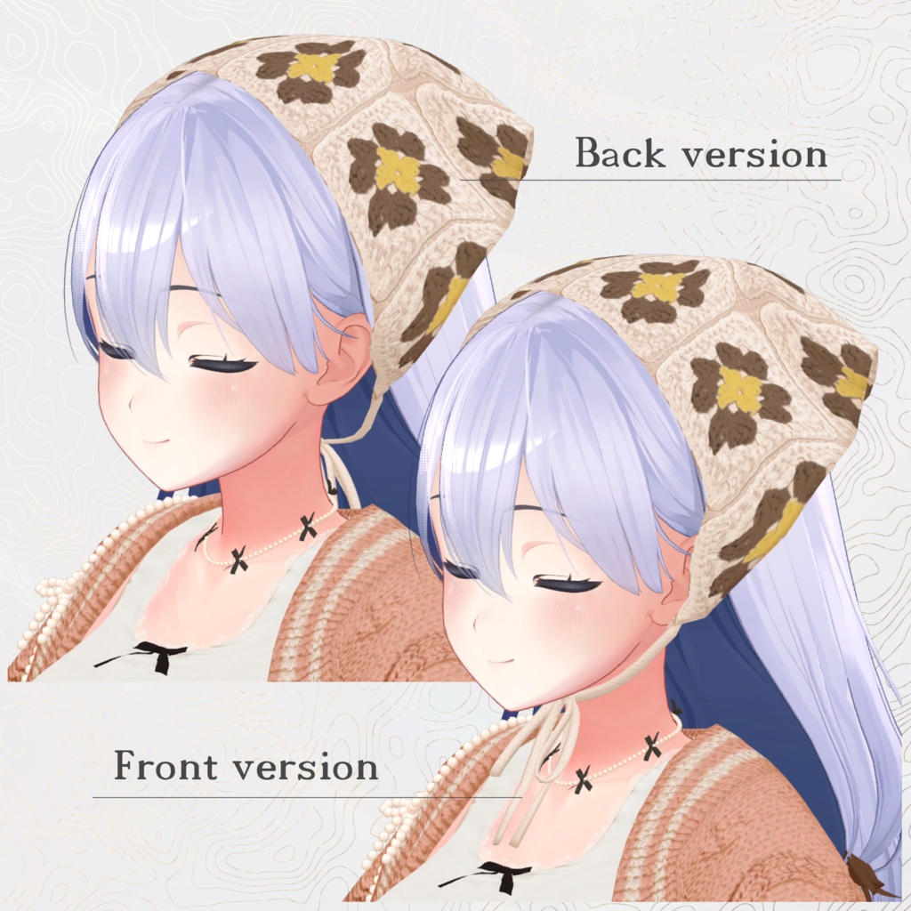 【VRC向け】Balletcore×Knit【複数アバター対応】※マヌカ追加対応