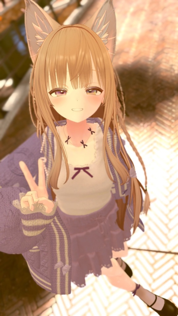 【VRC向け】Balletcore×Knit【複数アバター対応】※マヌカ追加対応