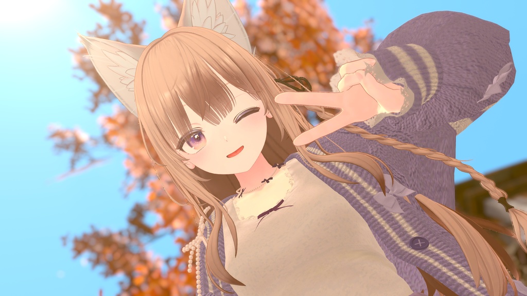 【VRC向け】Balletcore×Knit【複数アバター対応】※マヌカ追加対応