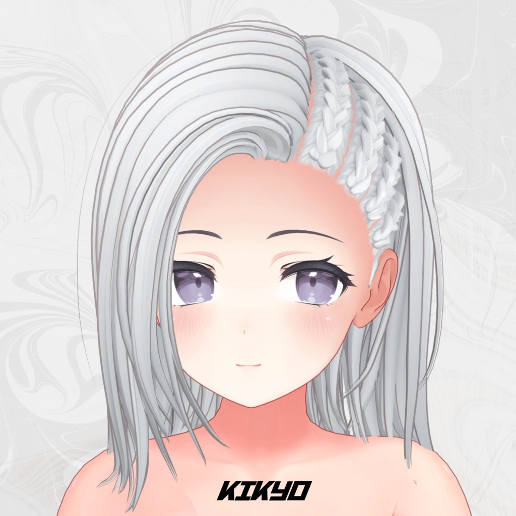 【VRC向け】POP CORNROW【複数アバター対応】