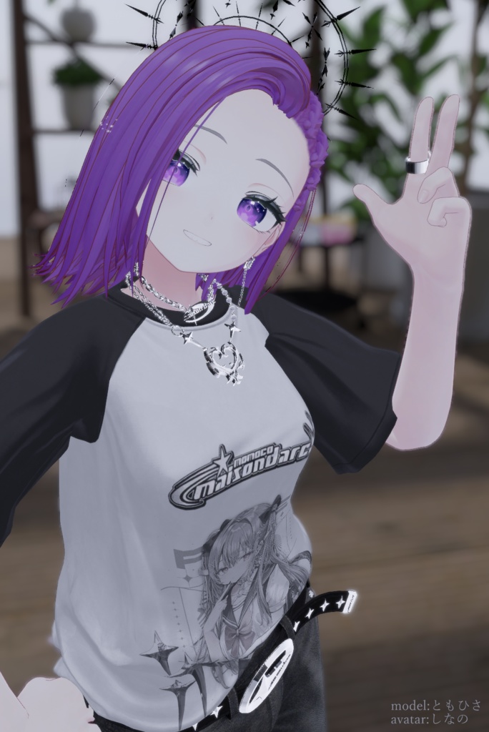 【VRC向け】POP CORNROW【複数アバター対応】