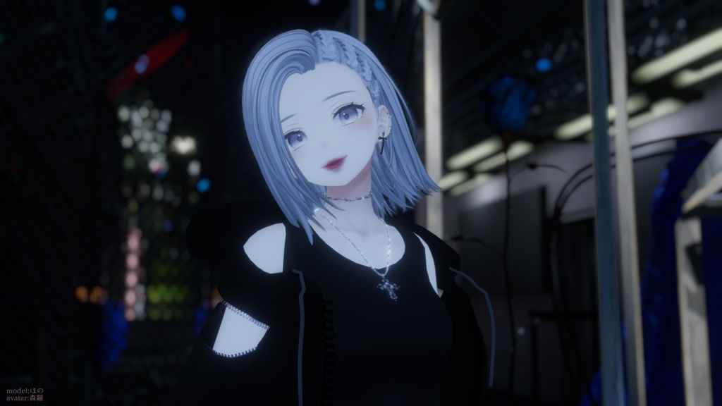 【VRC向け】POP CORNROW【複数アバター対応】