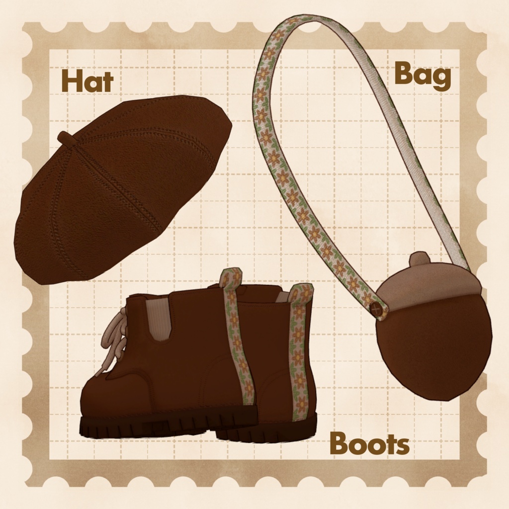 【VRC向け】Donguri Dress【まめふれんず対応】