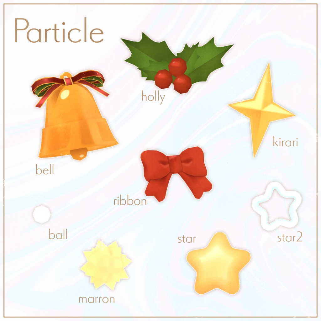 【クリスマスコラボ】Stella Miira【VRChat向け】