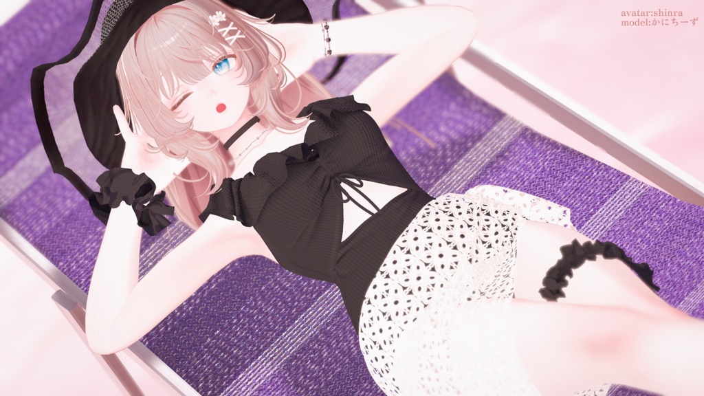 【VRC向け】Fuwari Swim【複数アバター対応】