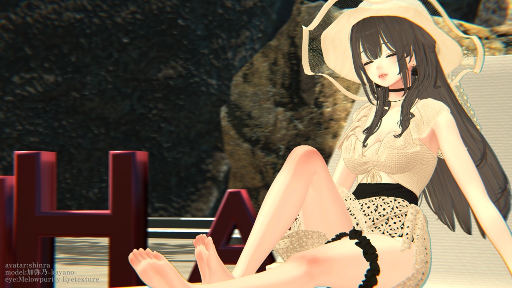 【VRC向け】Fuwari Swim【複数アバター対応】