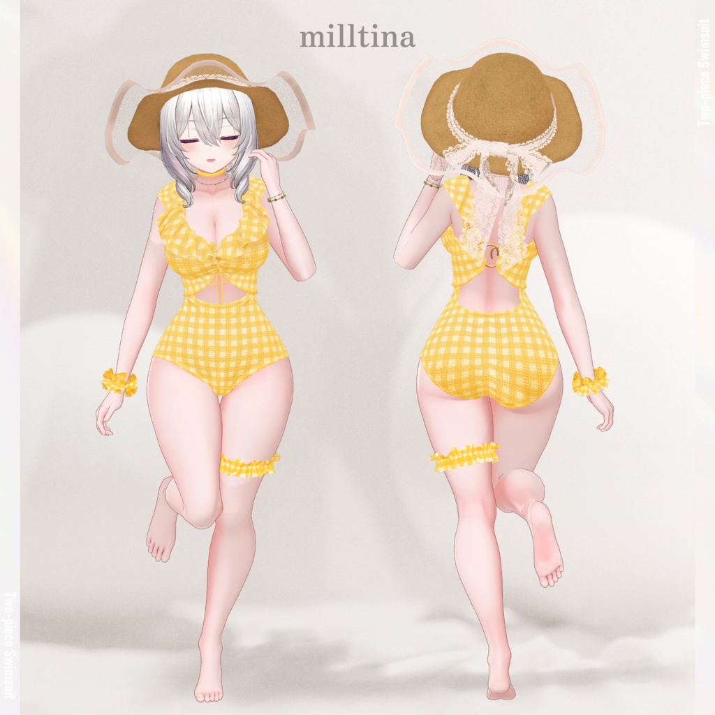 【VRC向け】Fuwari Swim【複数アバター対応】