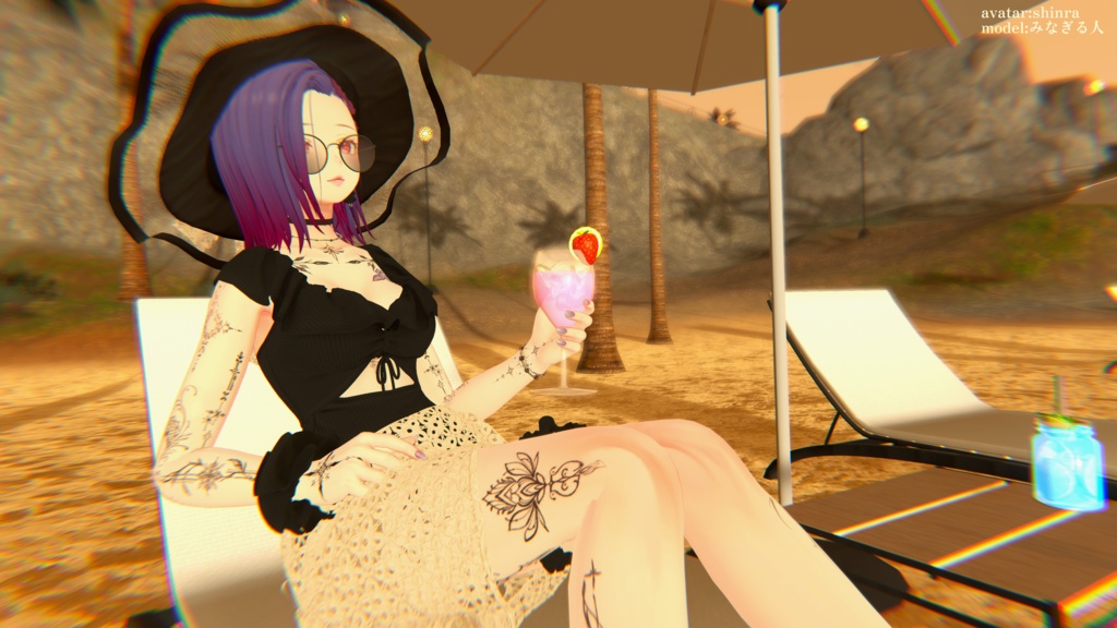 【VRC向け】Fuwari Swim【複数アバター対応】