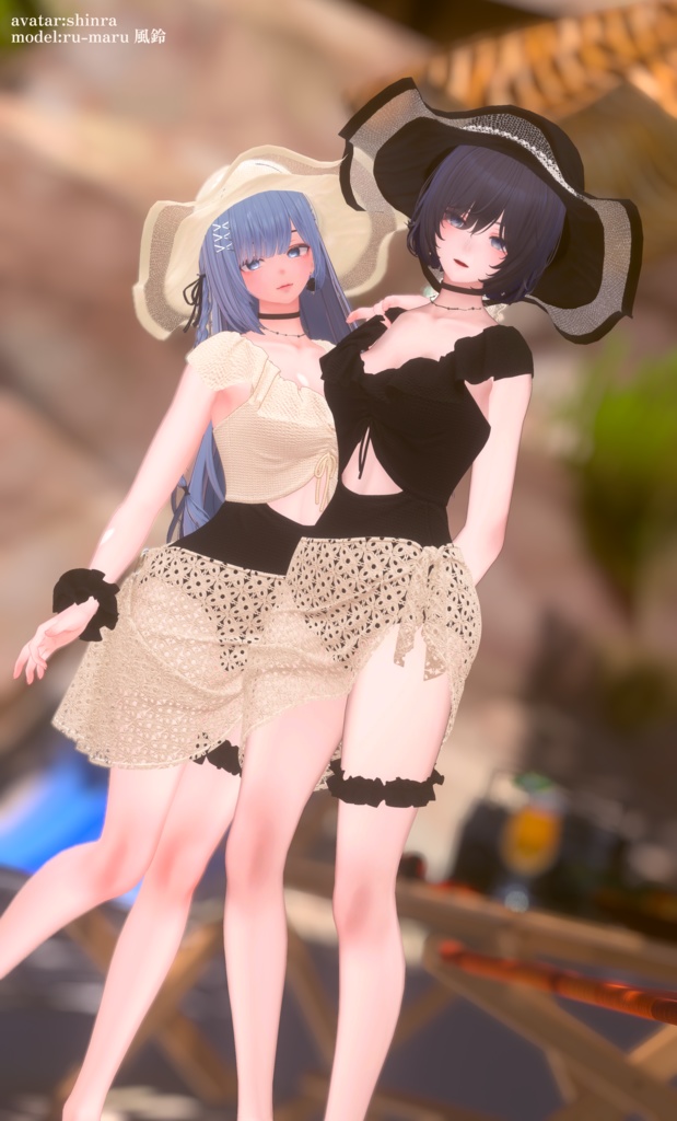 【VRC向け】Fuwari Swim【複数アバター対応】