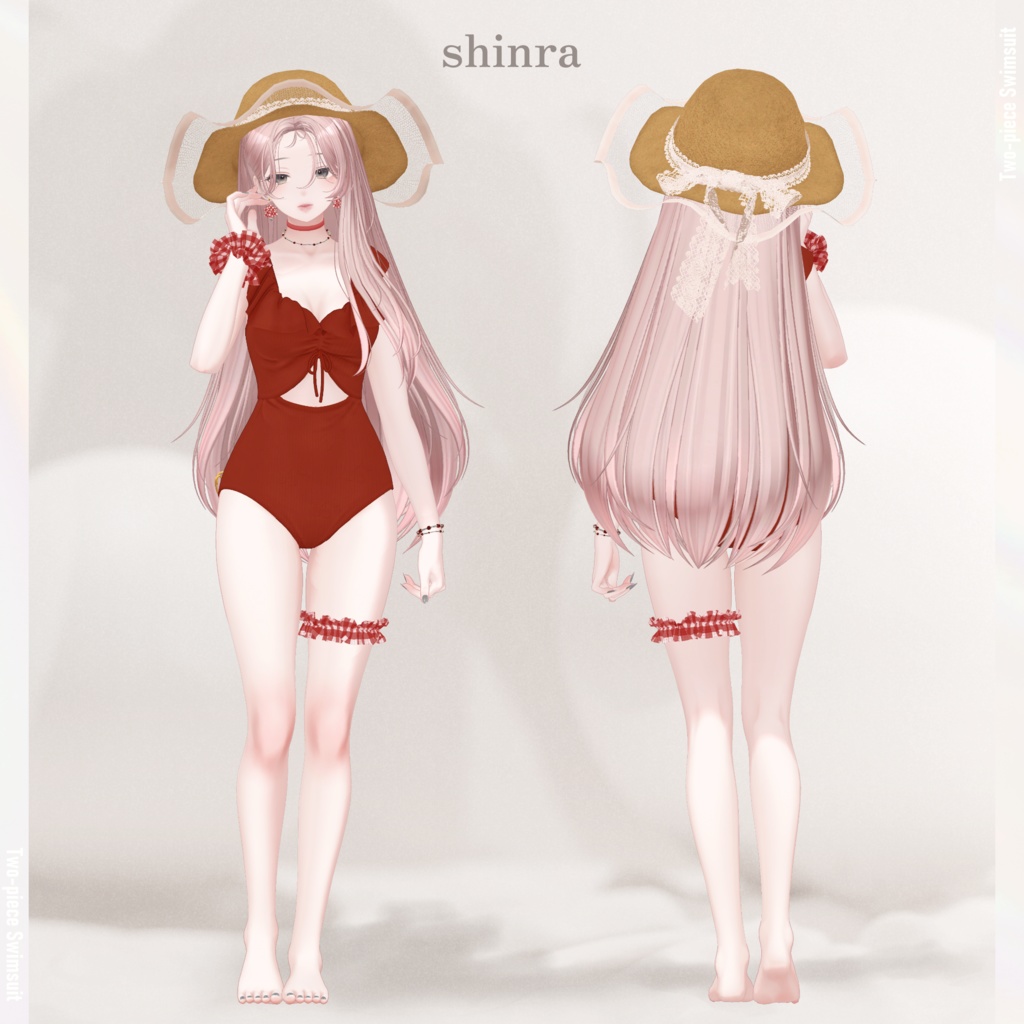 【VRC向け】Fuwari Swim【複数アバター対応】