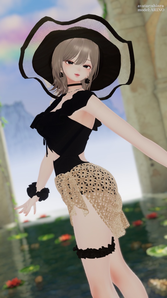 【VRC向け】Fuwari Swim【複数アバター対応】