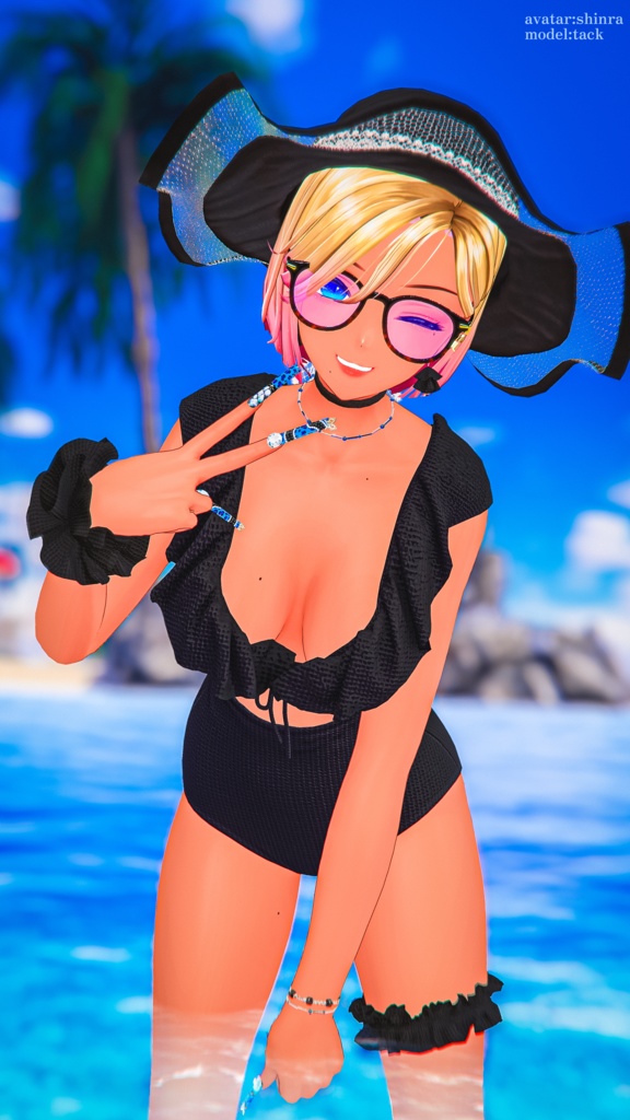 【VRC向け】Fuwari Swim【複数アバター対応】