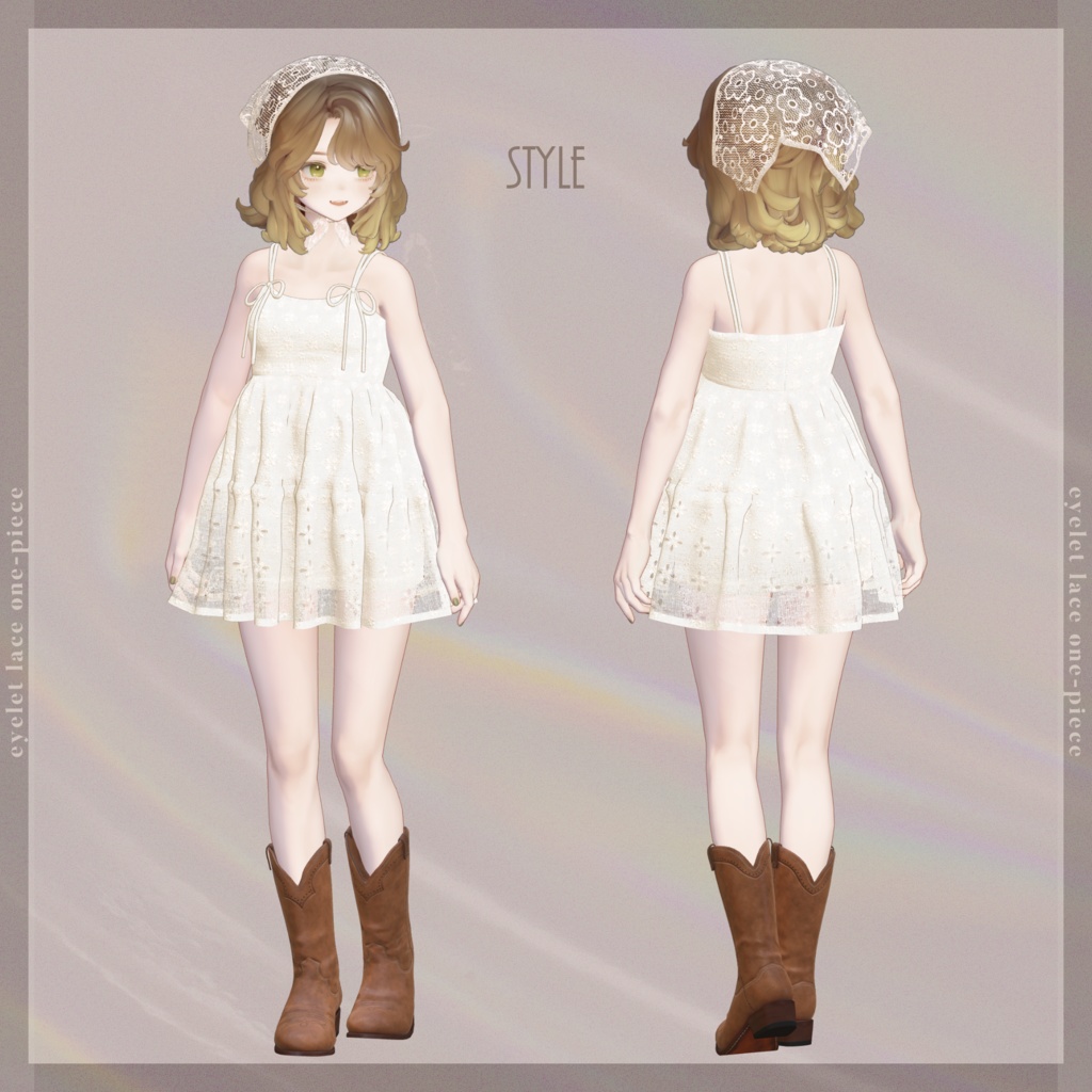 EYELET CAMI