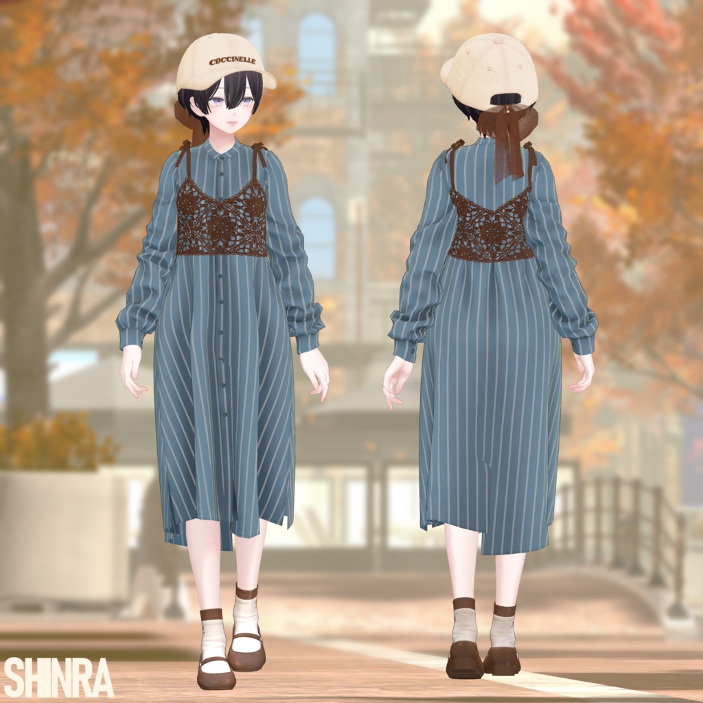 【VRC向け】Crochet Bustier【複数アバター対応】