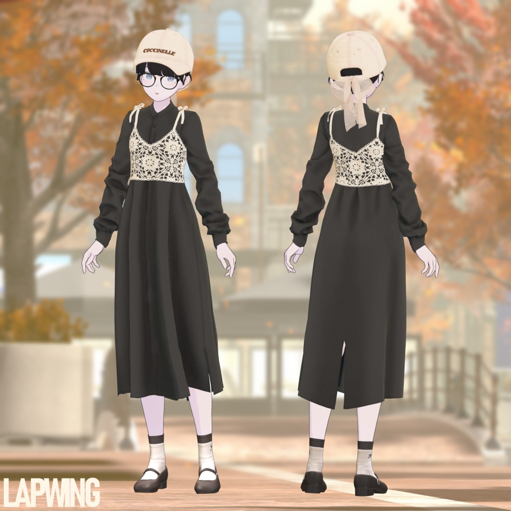 【VRC向け】Crochet Bustier【複数アバター対応】