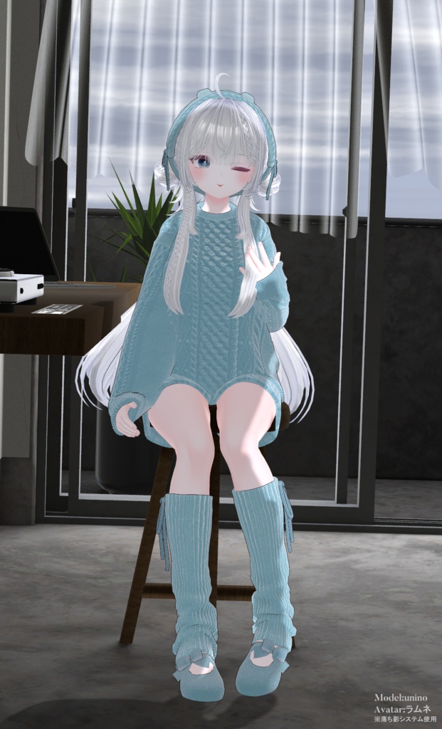 【VRC向け】Knit Fondant.【複数アバター対応】