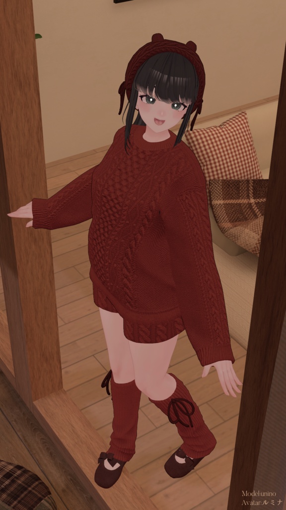 【VRC向け】Knit Fondant.【複数アバター対応】