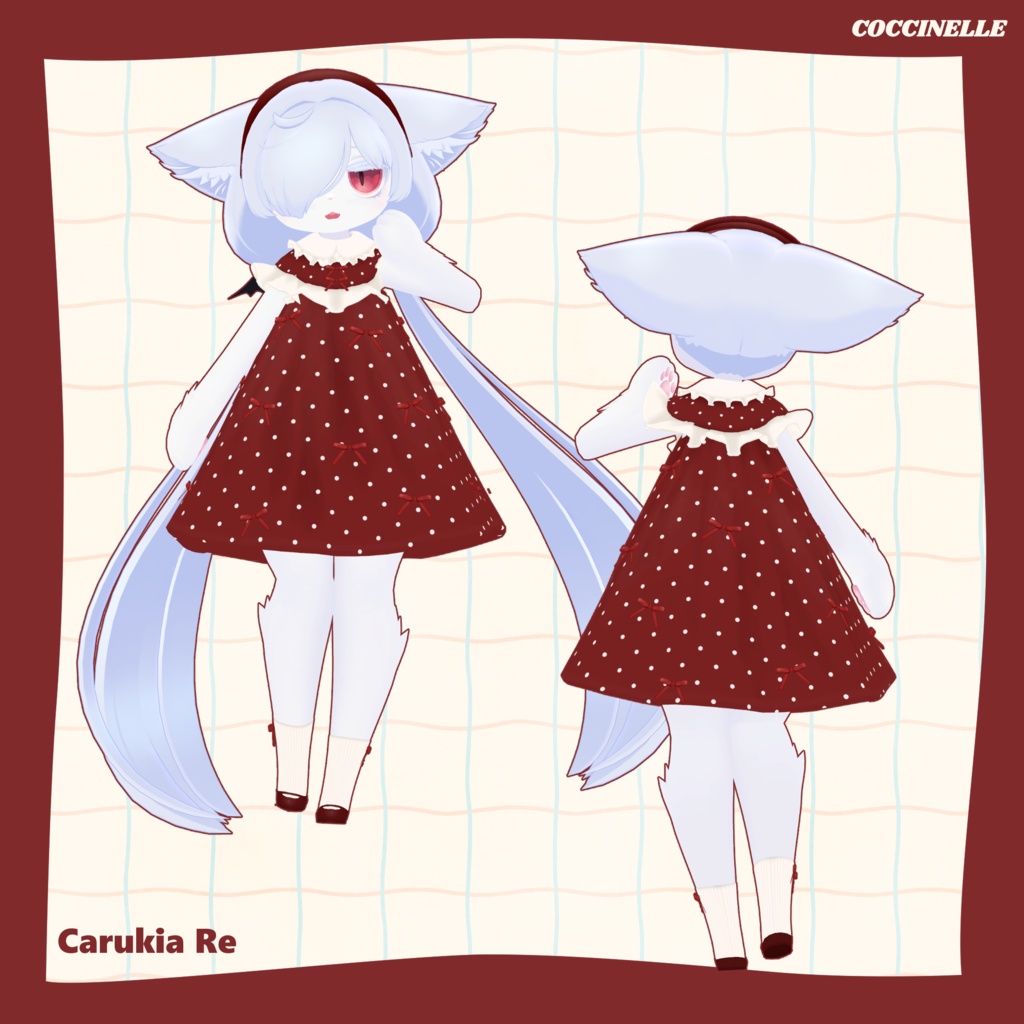【VRChat向け】Yoke Dress【カルキアRe対応】