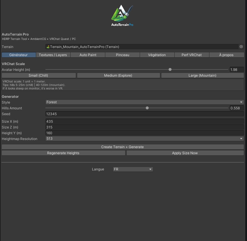 オートテレインプロ | Auto Terrain Pro