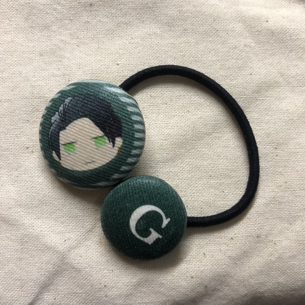 A3！くるみボタンヘアゴム ガイ