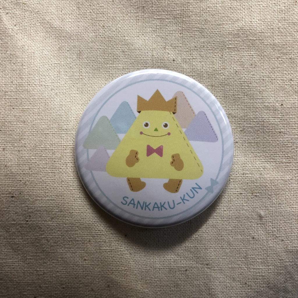 スーパーさんかくクン バッジA