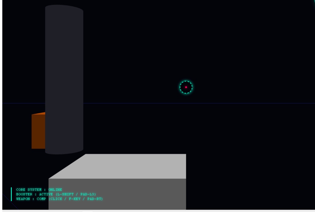 【Babylon.js】高速ロボットTPS開発キット - アーマードな操作感をブラウザで再現 -【Visual Studio Codeで作成 /保管庫】