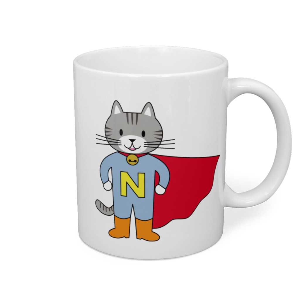 猫ちゃんヒーローのマグカップ いちずbooth店 Booth