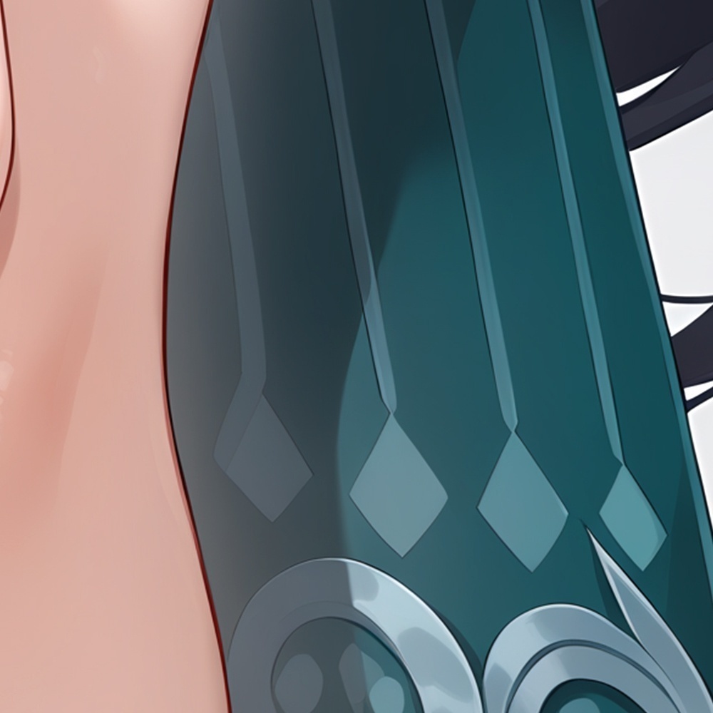 人気キャラ 藍硯 長尺抱き枕カバー