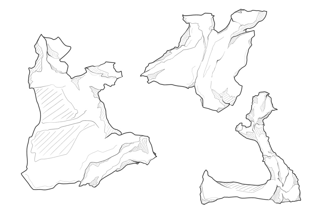 口蓋骨　透過なし