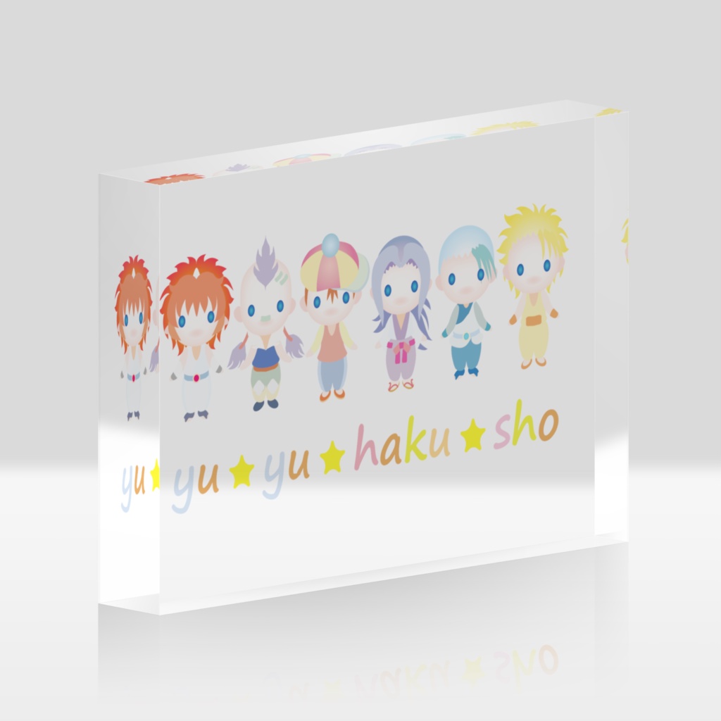 六人衆アクリルブロック