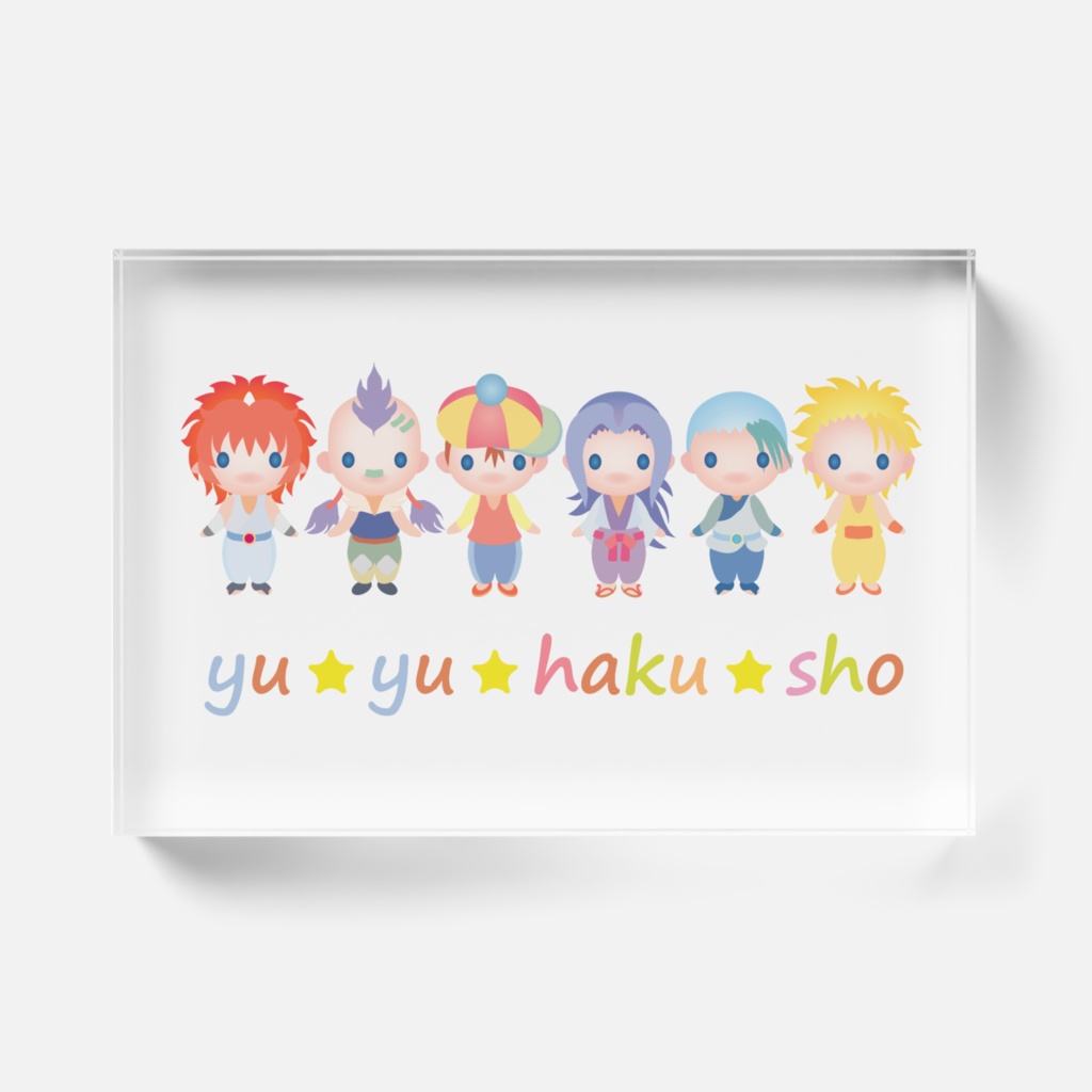 六人衆アクリルブロック