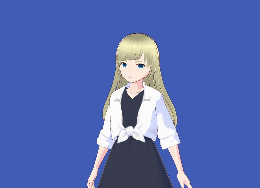 女性モデル(ギギアンダルシア風)VRM - shop_kd - 2/2