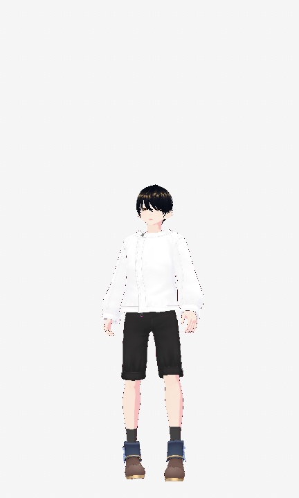 男性アバター（中性男子）VRM