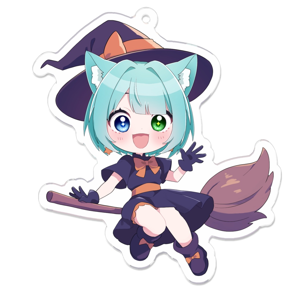 たまちわハロウィンアクキー