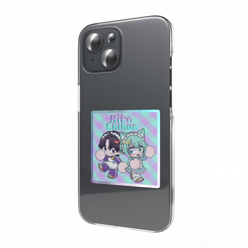 にこちわジャージオーロラステッカー